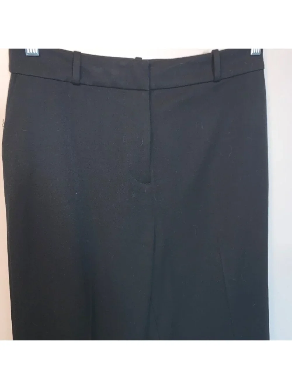 Kate Spade Black Cropped Wide Leg Trousers 8